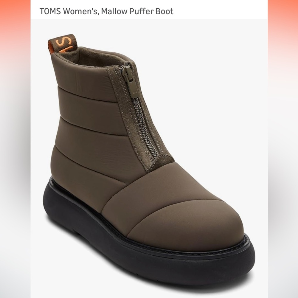 Tom’s Mallow Puffer Boots